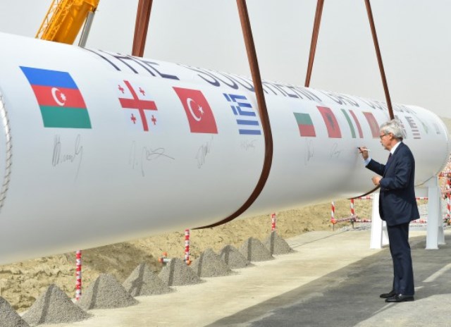 В Баку подписана декларация по проекту «Южный газовый коридор»